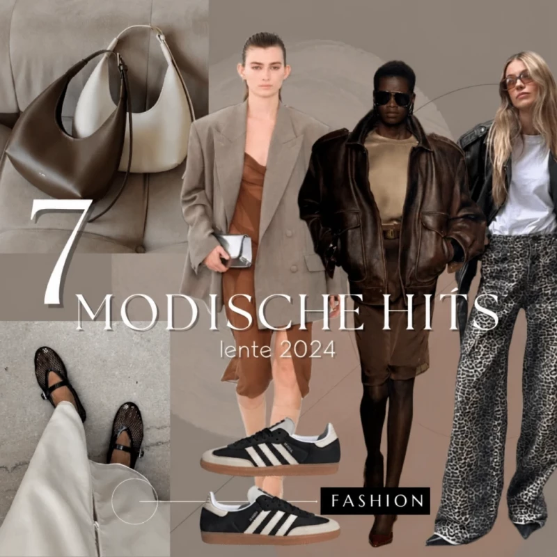 7 belangrijkste trends voor lente 2024: kleding en accessoires die je niet mag missen.