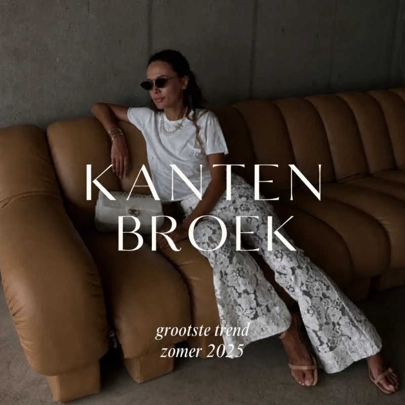 Kanten broek – de zomertrend van 2025 waar minimalisten én romantische zielen voor vallen