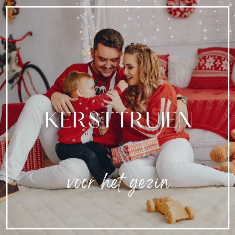 Kersttrui voor dames, heren en kinderen – warme, comfortabele en speelse modellen die de feestdagen extra bijzonder maken.