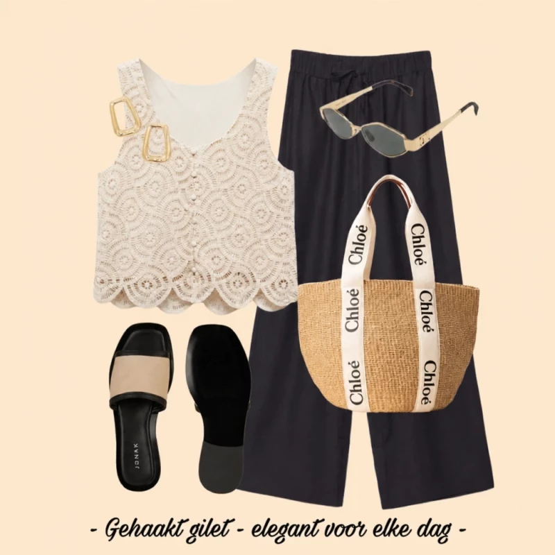 Summer must-have: hoe creëer je een zomerse look met een gehaakt gilet en trendy accessoires?